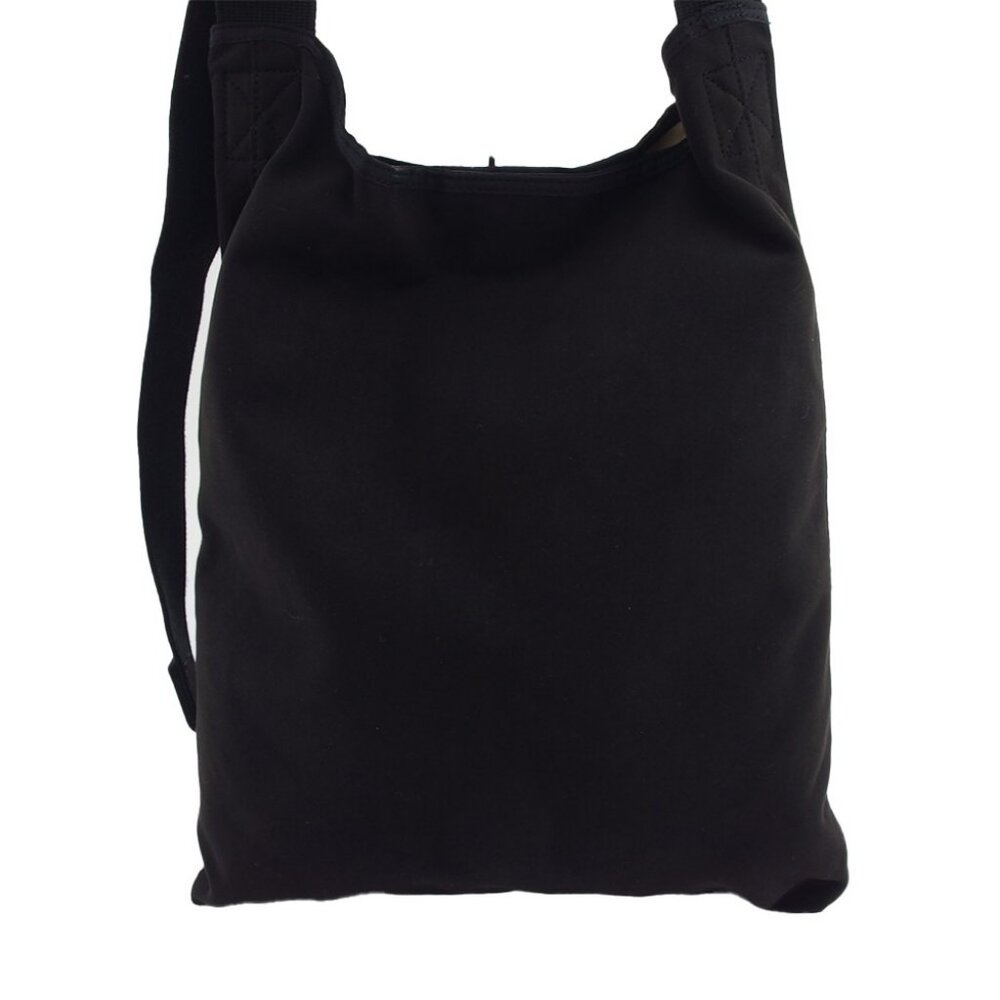 HUNTING WORLD Shoulder Bag Black beige Women Authentic secondhand